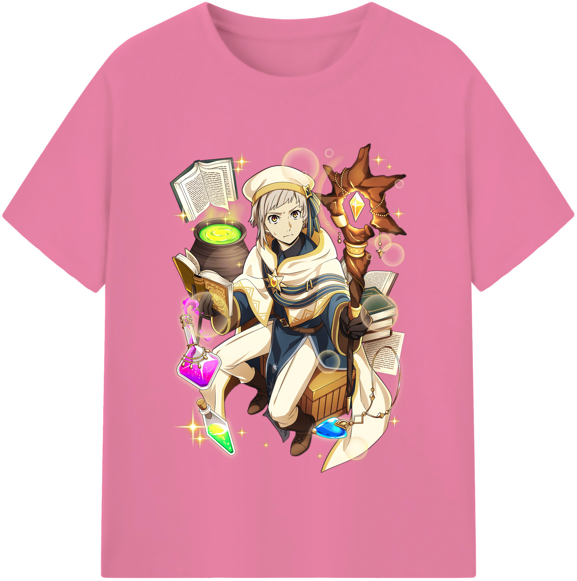 （画像用） 文豪ストレイドッグス Bungo Stray Dogs 綿100％半袖Tシャツ（フロントプリント）